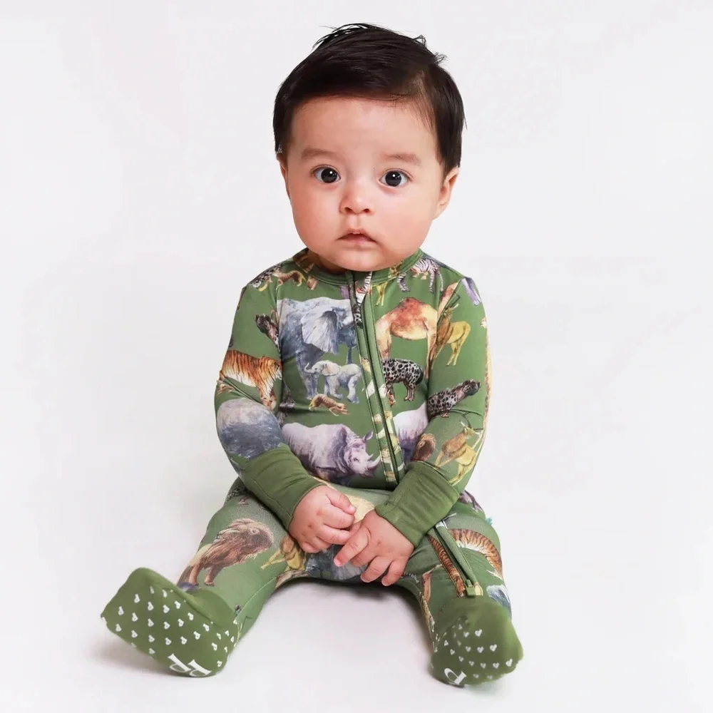 Posh Peanut Safari 3/6 Mnths Onesie